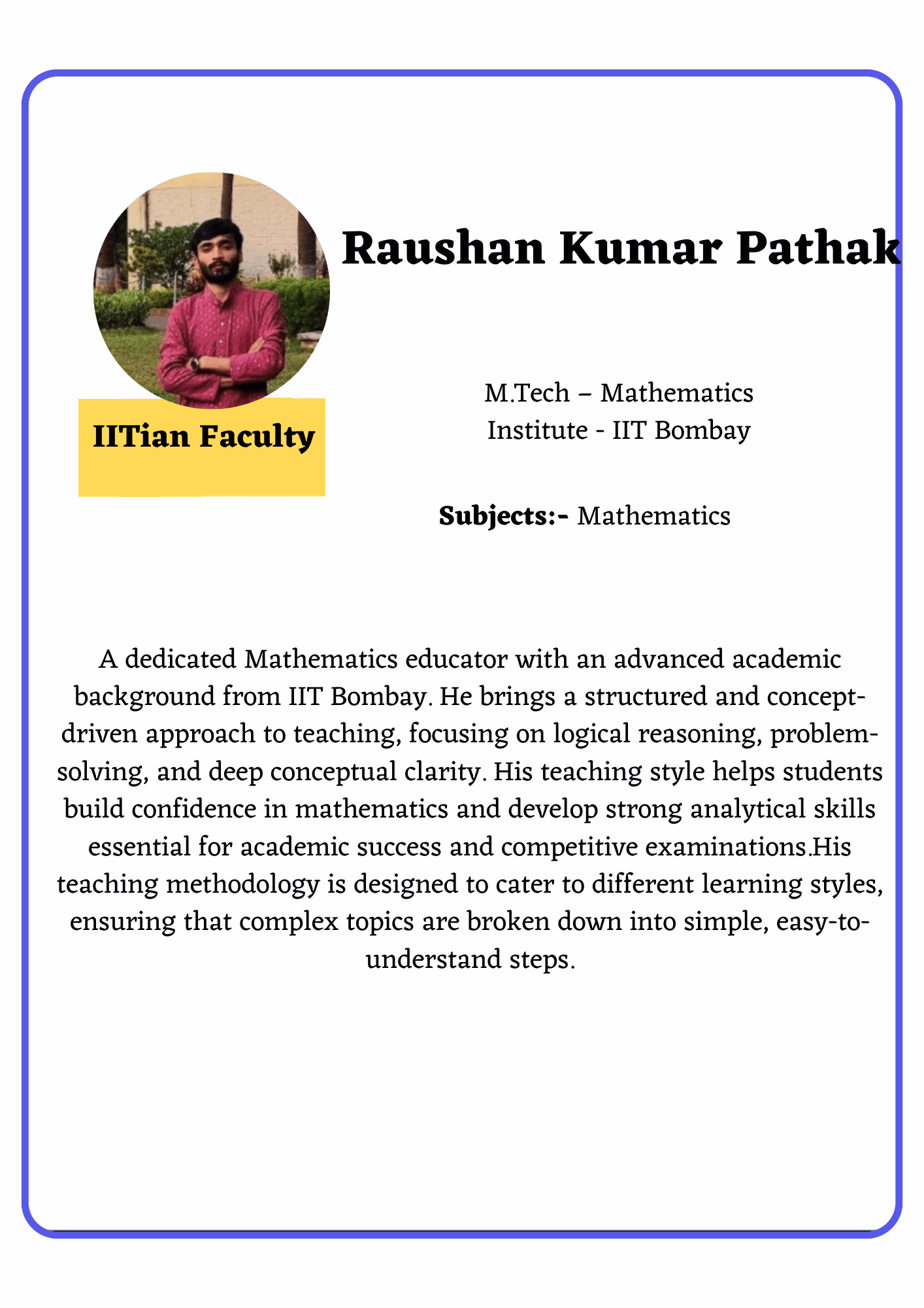 Teacher Profile